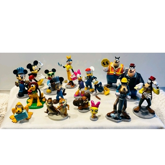 Disney Other - Disney Junior Mickey Mouse And Friends Mega Figurines Mickey Minnie Lot of 17